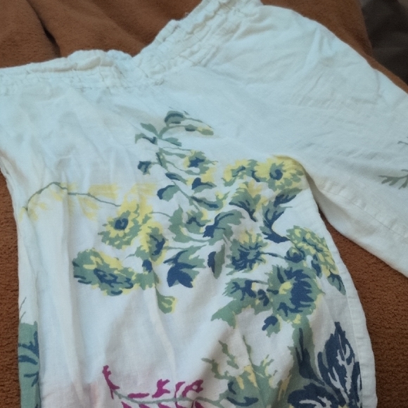 Anthropologie Sumerset Floral Pull-on Cropped Special Edition Pants, XL - Picture 4 of 11